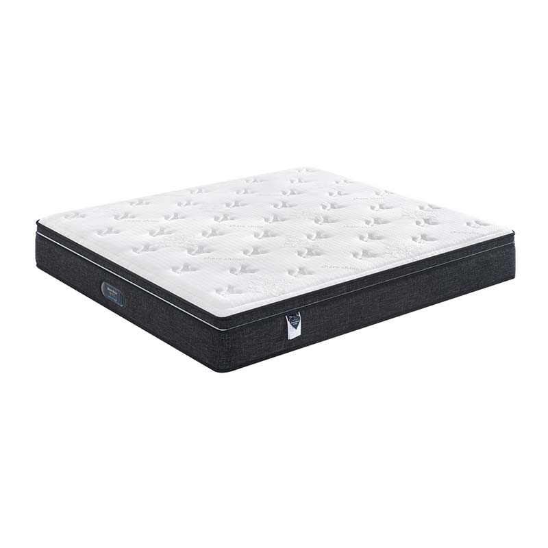 Madrass i naturlatex og jutestoff